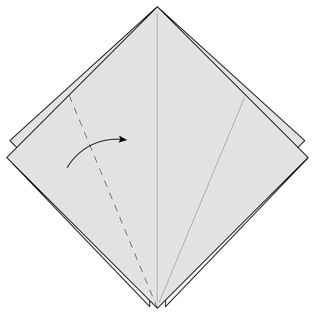 Bird Base Step 10
