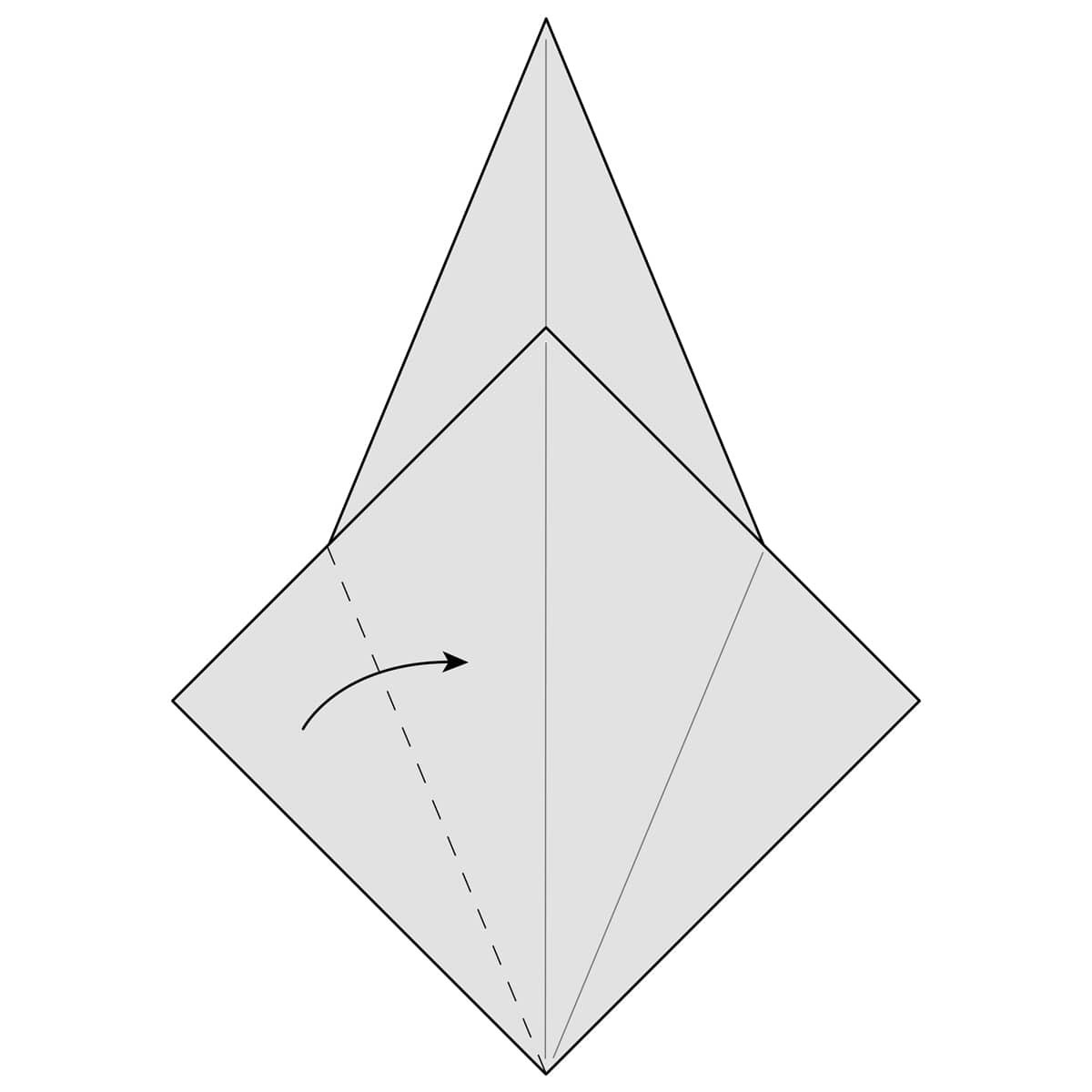 Bird Base Step 20