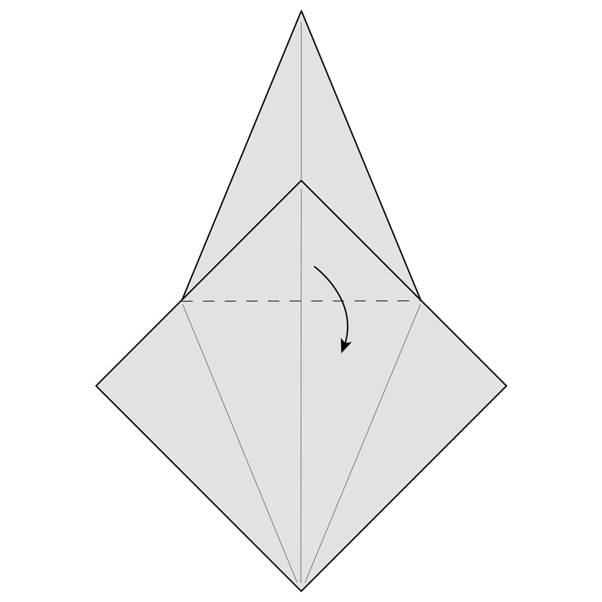 Bird Base Step 22