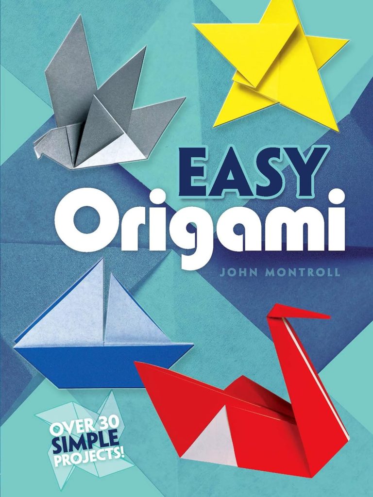 easy origami book cover