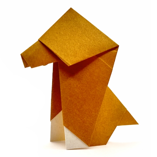 easy origami dog