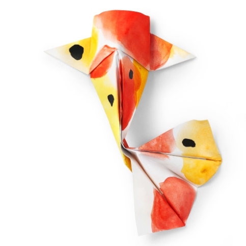 easy origami koi