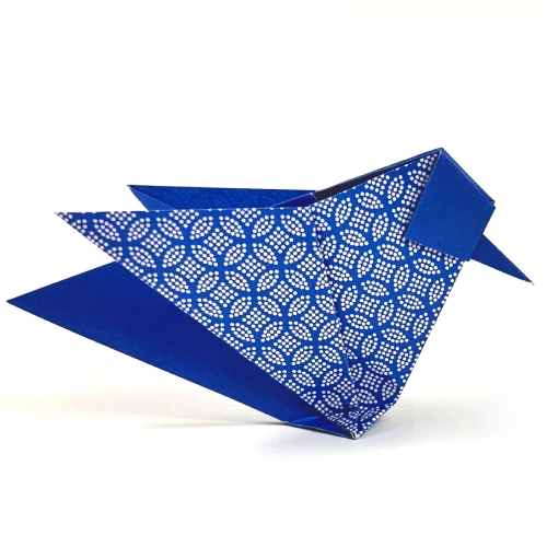 easy origami sparrow