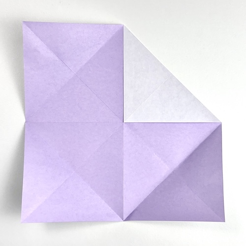 origami butterfly paper fold step 4