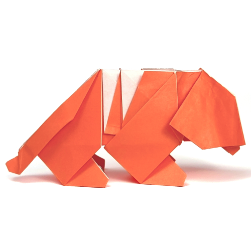 origami tiger