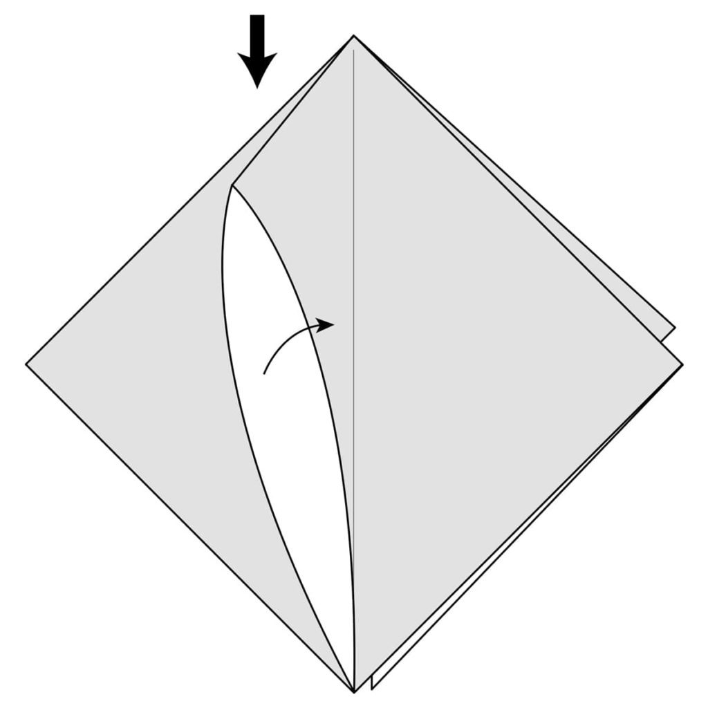 Squash Fold Step 2