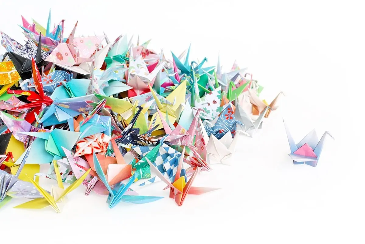 Origami Cranes 1000 origami cranes